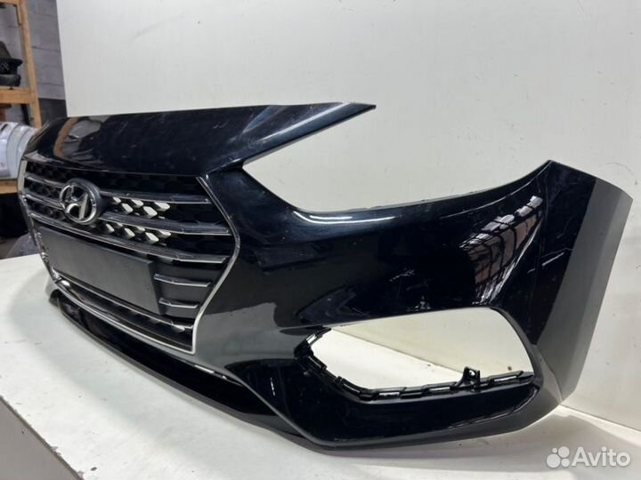 Бампер передний Hyundai Solaris 2 2017-2020