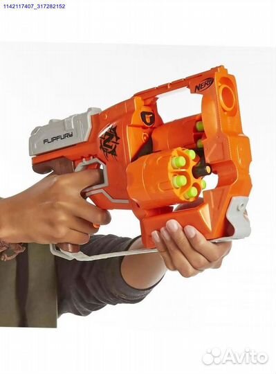 Бластер Nerf: мягкие пульки для веселья