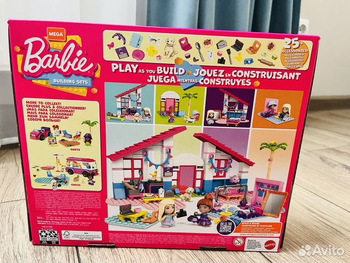 Конструктор Mattel Mega Construx Barbie