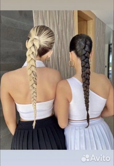 Хвост на резинке/ накладной хвост / шиньен