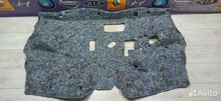 Шумоизоляция моторного отсека Renault logan stepwa