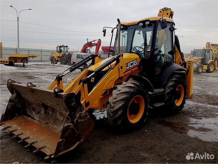 Экскаватор- погрузчик JCB в аренду