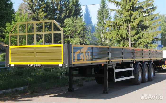 Полуприцеп бортовой GT7 ППБ-28, 2022