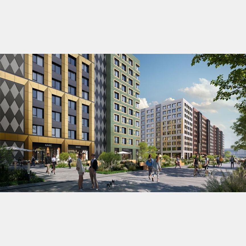 2-к. квартира, 63,3 м², 5/10 эт.