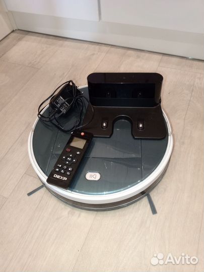 Робот пылесос моющий dexp