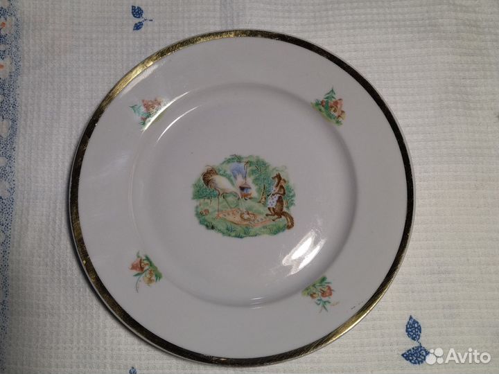 Тарелка детская Дулево 