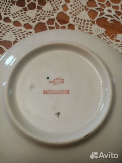 Сервиз чайный бабочки