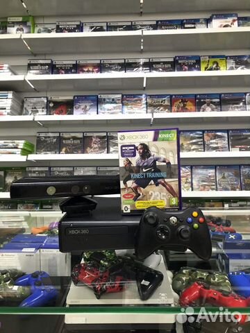 Xbox 360 Slim 250GB + Kinect + Kinect Training