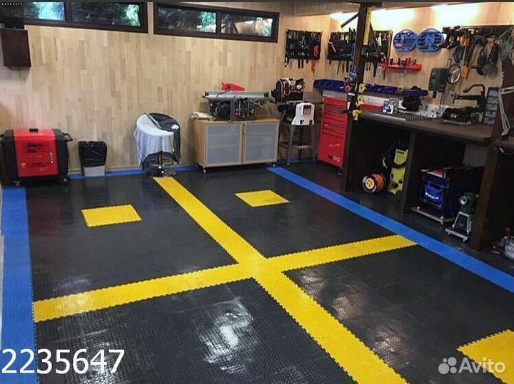 Модульный пол для офиса