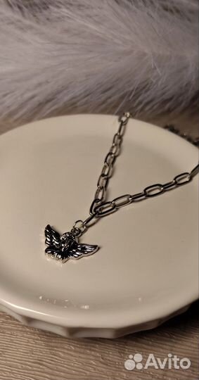 Цепочка с подвеской в виде ангелочка