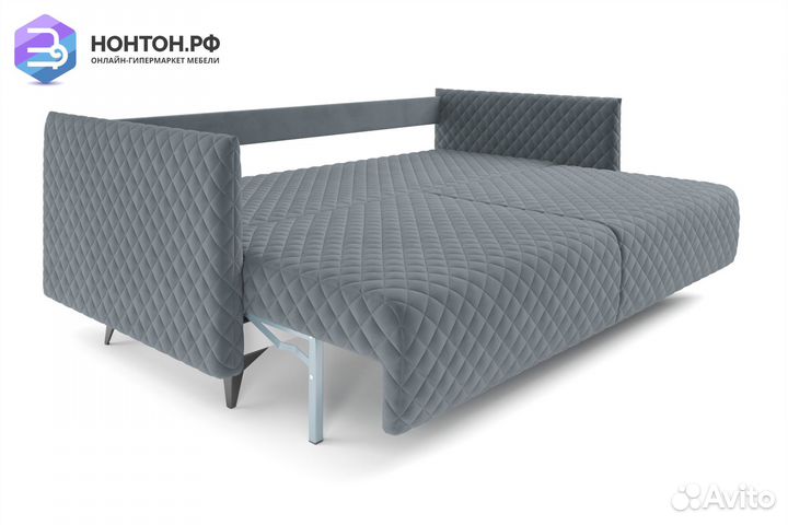 Диван тик-так Вашингтон серый