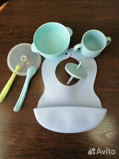 Набор столовой, силиконовой посуды