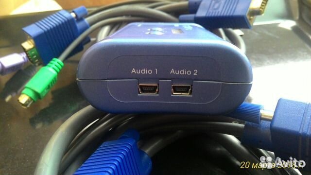 KVM-переключатель Trendnet KVM Switch TK-208K для