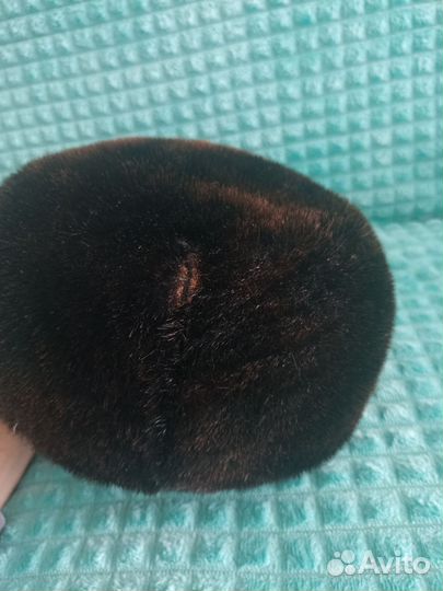 Меховая мужская кепка норка