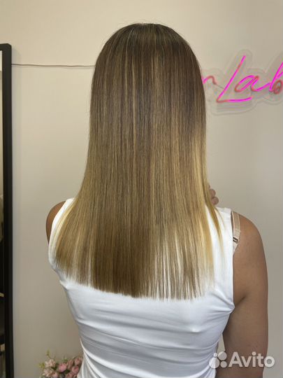 Кератиновое выпрямление