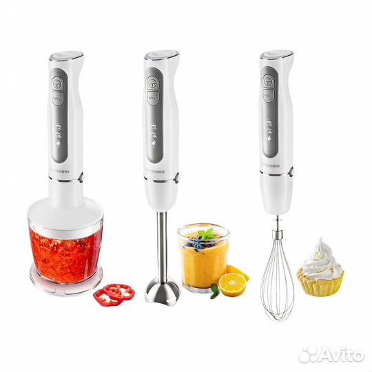 Погружной блендер redmond RHB-2951, белый
