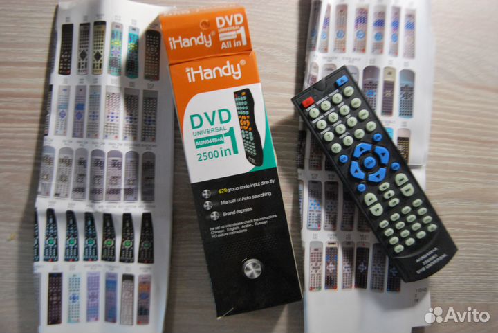 Универсальный пульт ко всем DVD
