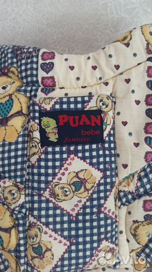 Переноска-кенгуру puan baby fantasy