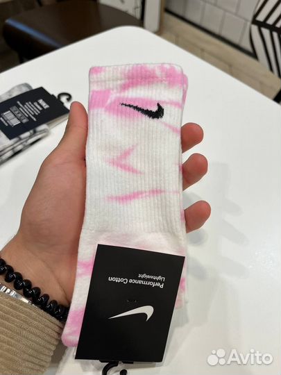 Носки Nike tie dye тай дай
