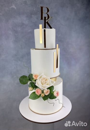 Свадебный торт на заказ Самара
