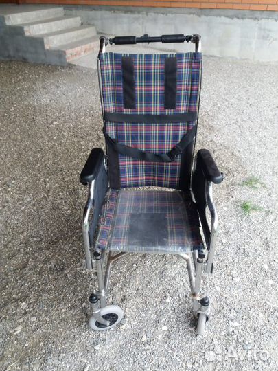 Инвалидная коляска складная бу