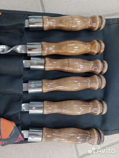 Набор шампуров в чехле