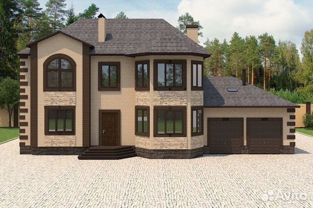 Альбом Проект двухэтажного дома - 386,0 м2