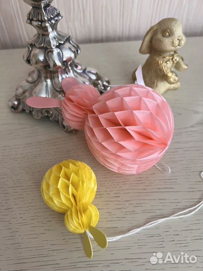 Пасхальный декор «Кролики»