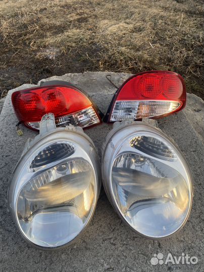 Фары на daewoo matiz