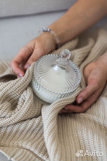 Ароматическая свеча в шкатулке