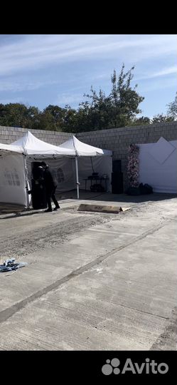 Прокат шатров