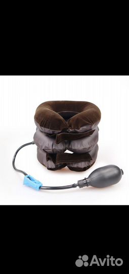 Мягкая подушка для растяжки шеи