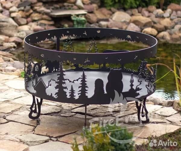 Толстостенные костровые очаги