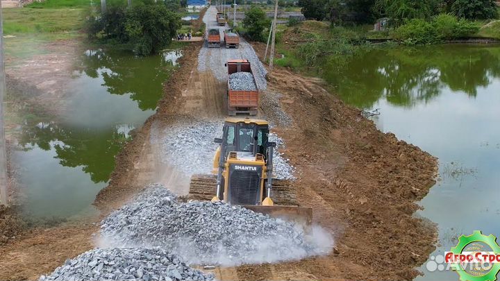 Щебень гравийный