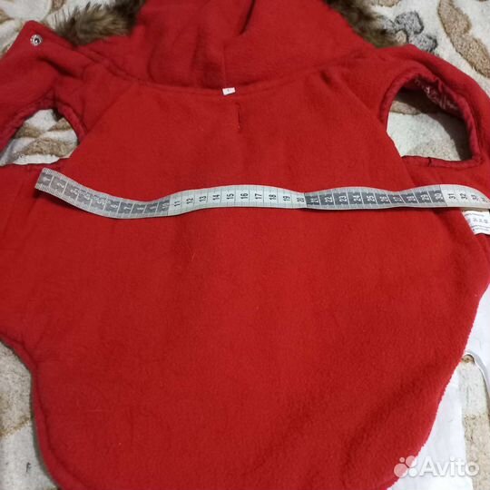 Жилетка для собаки теплая