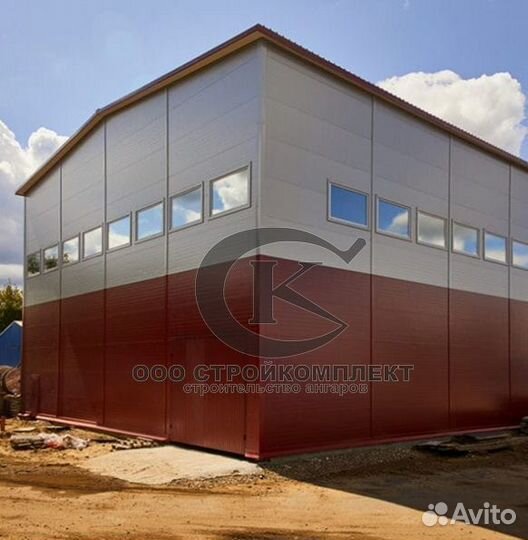 Открытые и закрытые ангары xc460