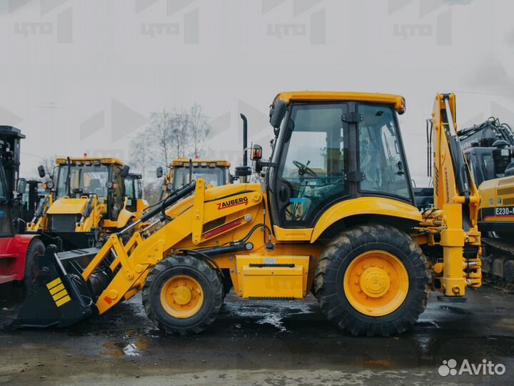 Экскаватор-погрузчик Zauberg EF 3W, 2023