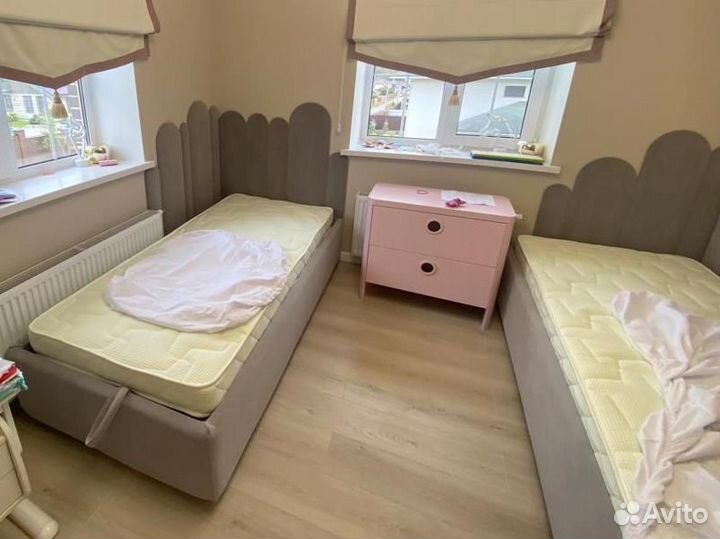 Детские кровати и мягкие стеновые панели