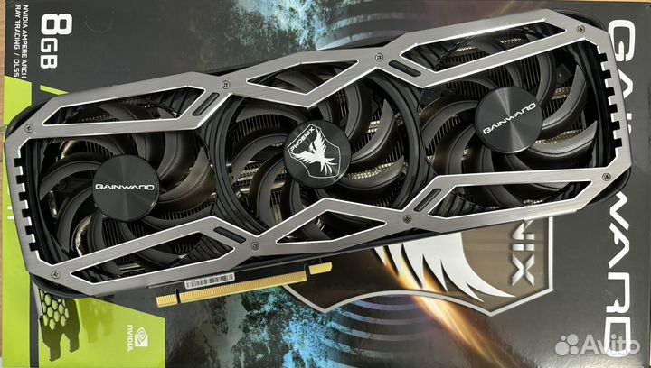 Gainward rtx 3070ti phoenix/как новая