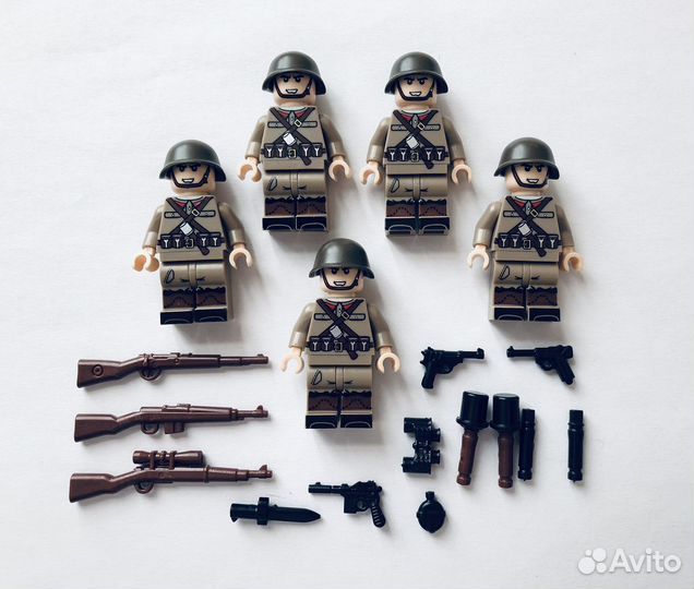 Лего набор «Советская армия»