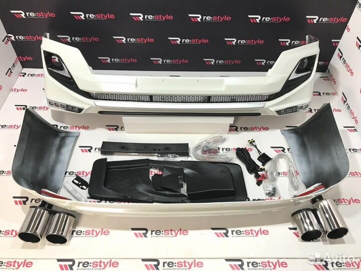 Губа передняя Toyota Land Cruiser Prado 150 R2139