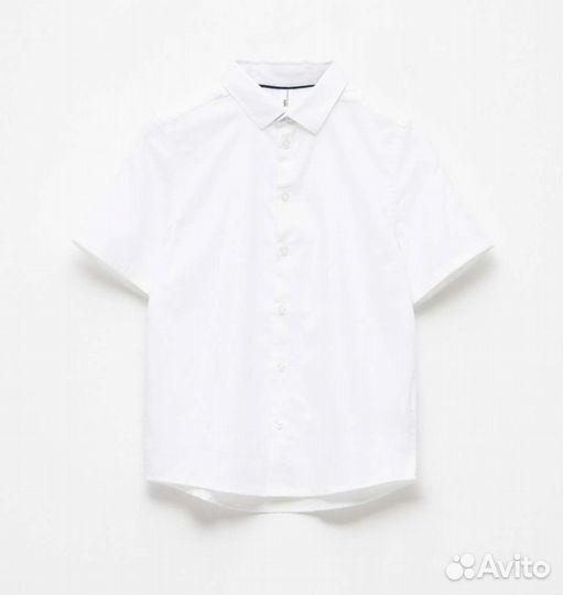 Sela рубашка белая для мальчика р. 158