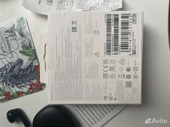 Наушники xiaomi redmi buds 4 lite