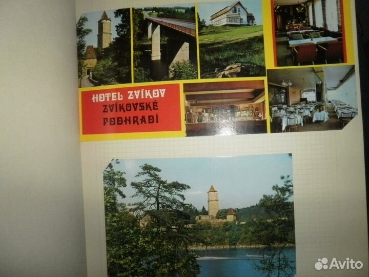 Чехословакия Budapest Wien открытки 70х Альбом