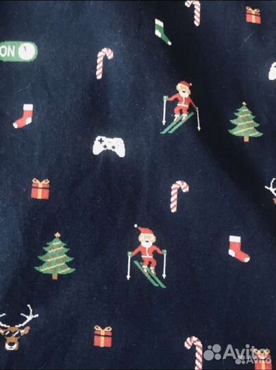 Новогодняя рубашка 158 H&M