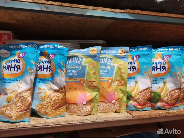 Детские каши молочные