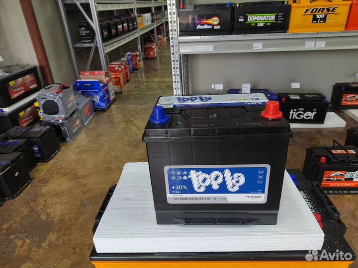 Аккумулятор Topla 65 Ач обр 650 А