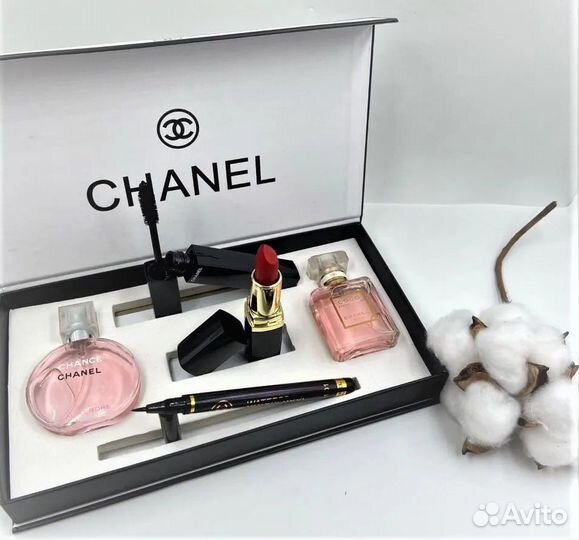 Подарочные наборы Chanel 5в1 (новые)