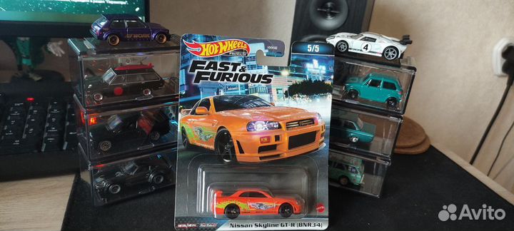 Hot Wheels Nissan Skyline GT-R (BNR34)