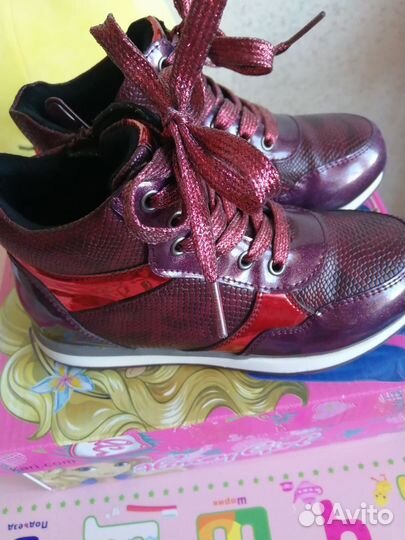 Ботинки деми для дев. р. 28(17,5 см.)